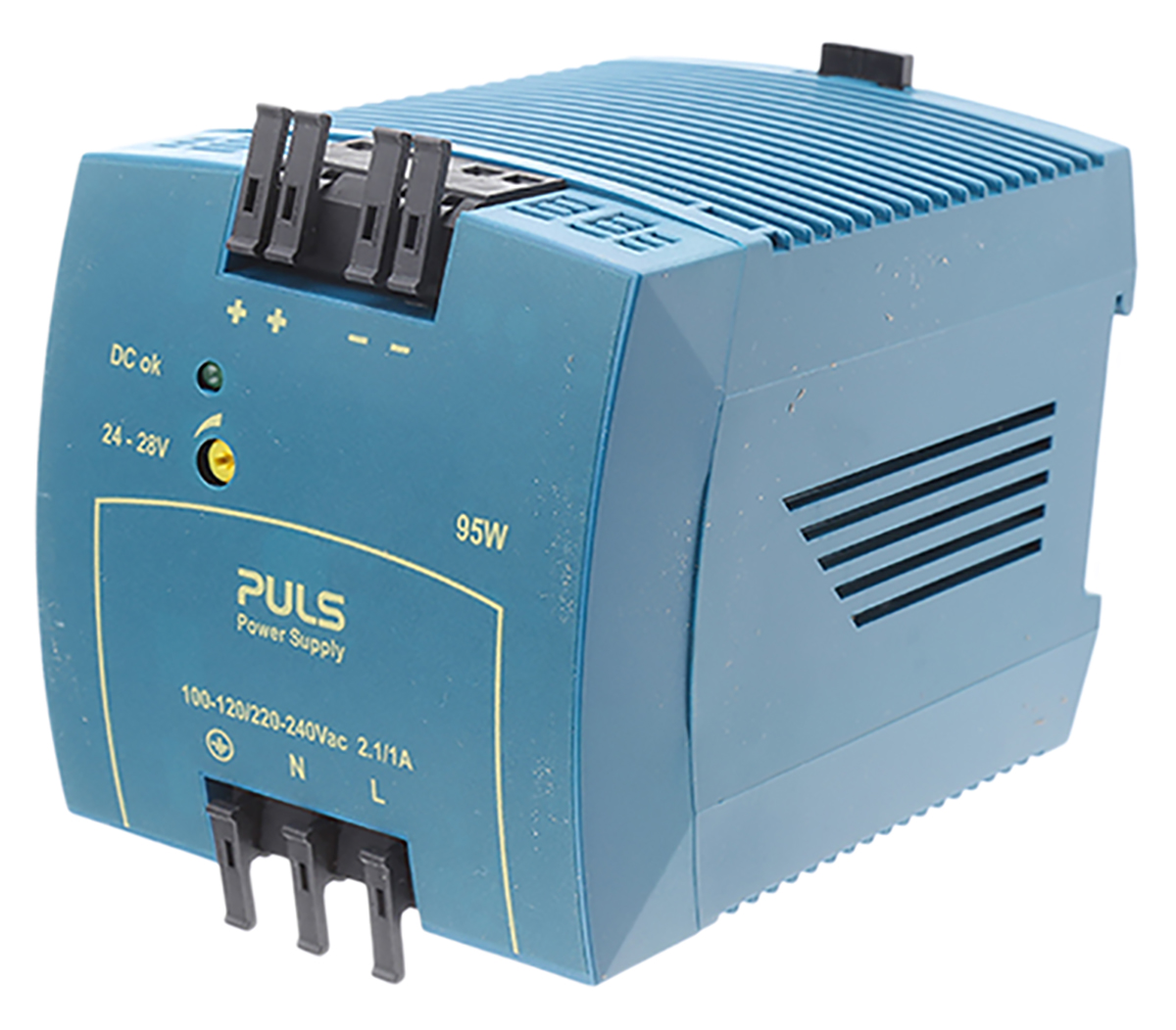 PULS MiniLine MLY Switched Mode DIN Rail Power Supply, 220 → 240 V ac / 290V dc ac, dc Input, 24V dc dc Output,