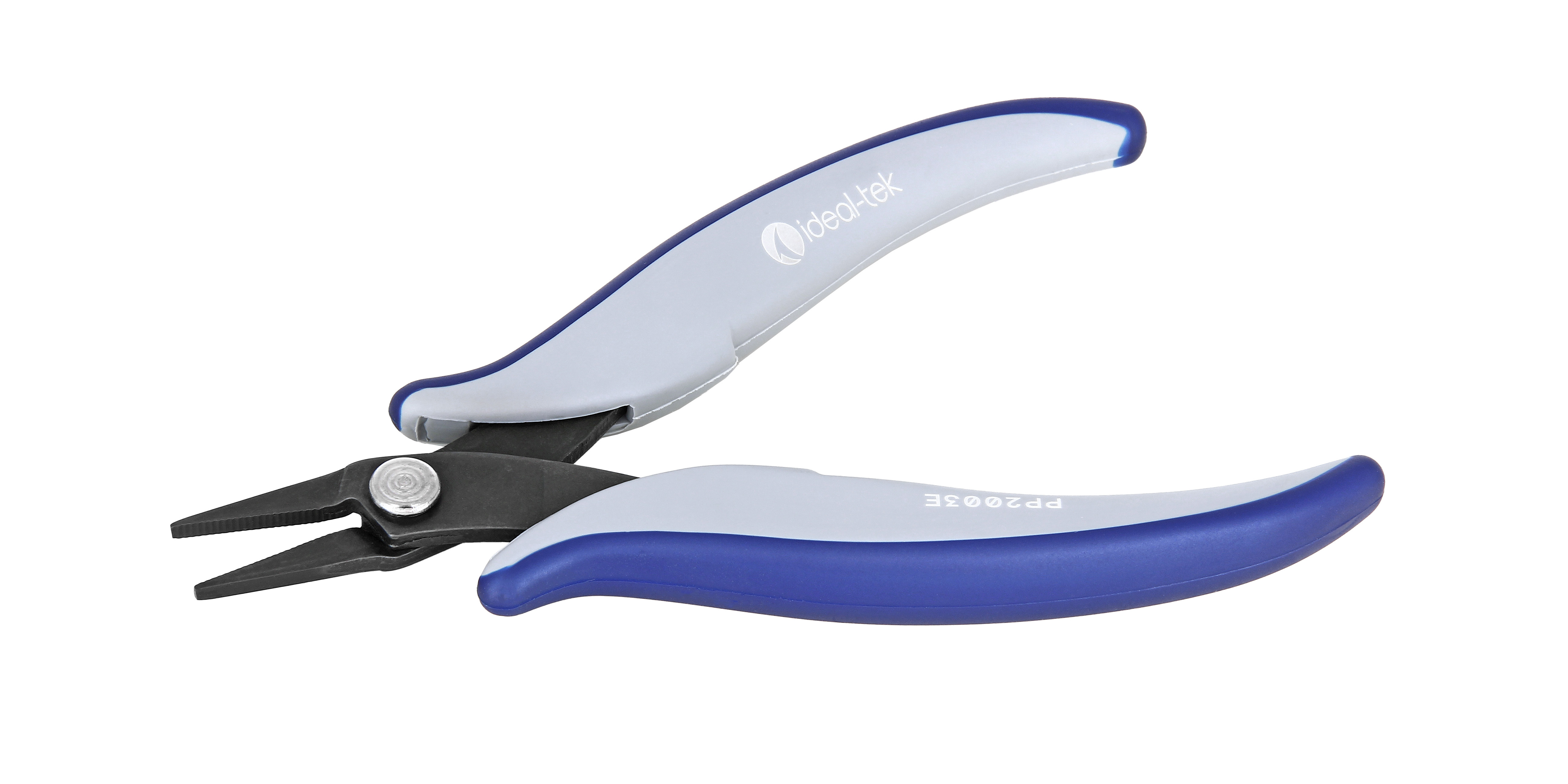 ideal-tek PP2003E.IT Flat Nose Plier, 146 mm Overall, Flat Tip, 20mm Jaw, ESD