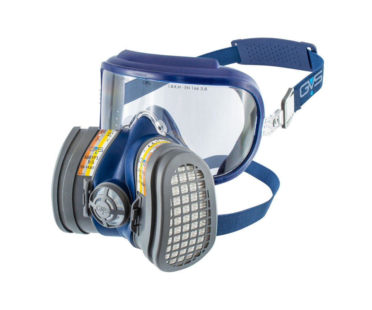 GVS SPR Series Half-Type Respirator Mask, Size S/M