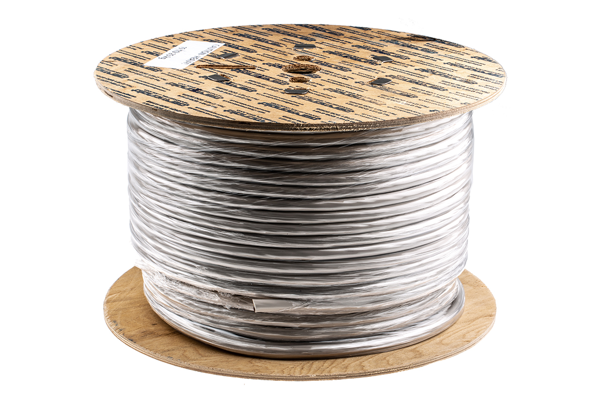 RS PRO 3183Y 2.5 mm² 3 Core Power Cable, H05VV-F, White PVC, 100m