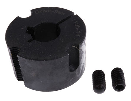 RS PRO Taper Bush 1108, 16mm Shaft Diameter