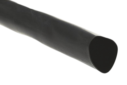 TE Connectivity Adhesive Lined Heat Shrink Tubing, Black 32mm Sleeve Dia. x 1.2m Length 4:1 Ratio, DWFR Series