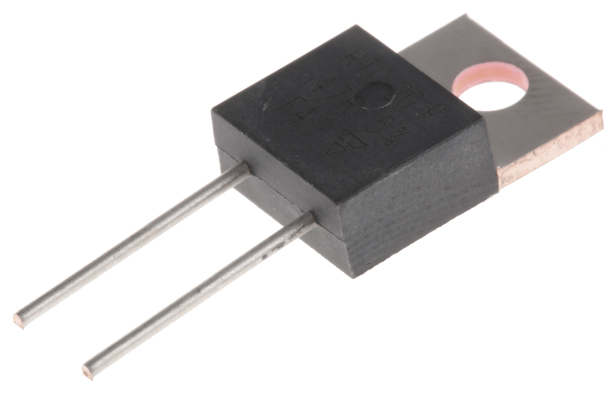 Vishay 47Ω Thick Film Resistor 20W ±5% RTO020F47R00JTE3