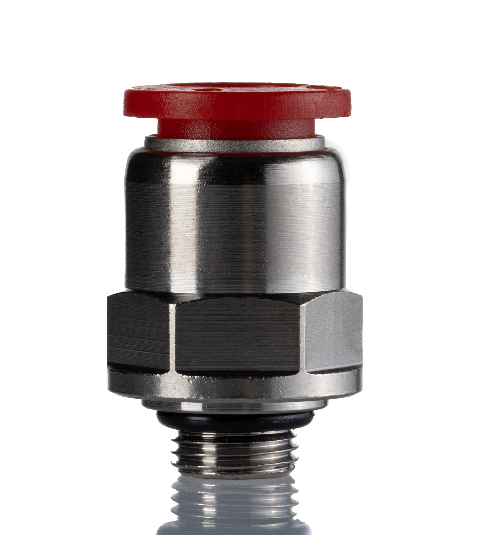 Norgren Pneufit C Series Threaded-to-Tube, G 1/8 Male to Push In 10 mm, Threaded-to-Tube Connection Style