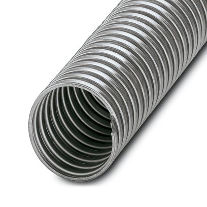Phoenix Contact 10m Silver Cable Cover in Stainless Steel, 40mm Inside dia.