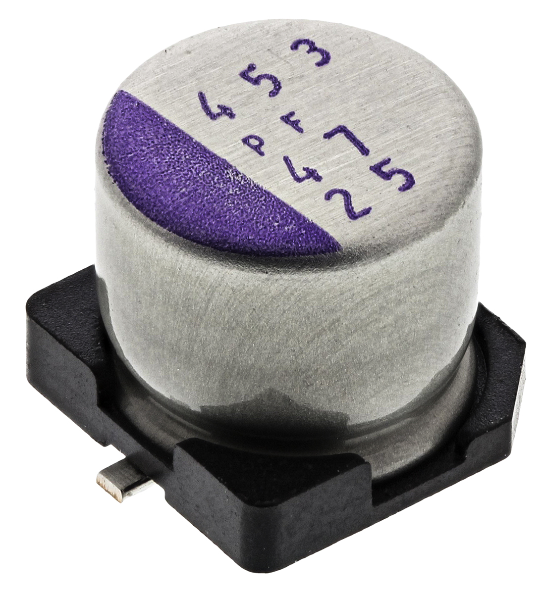 Panasonic 47μF Surface Mount Polymer Capacitor, 25V dc