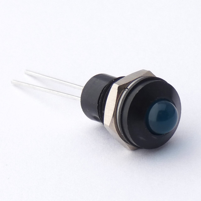 CML Innovative Technologies 1904X Series Blue Panel Mount Indicator, 4.5V, 8mm Mounting Hole Size, Lead Wires