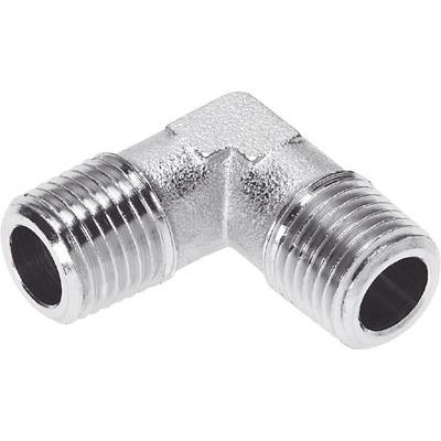 Festo NPFC Series Elbow Fitting, R 3/8 to R 3/8, Threaded Connection Style, 8030225