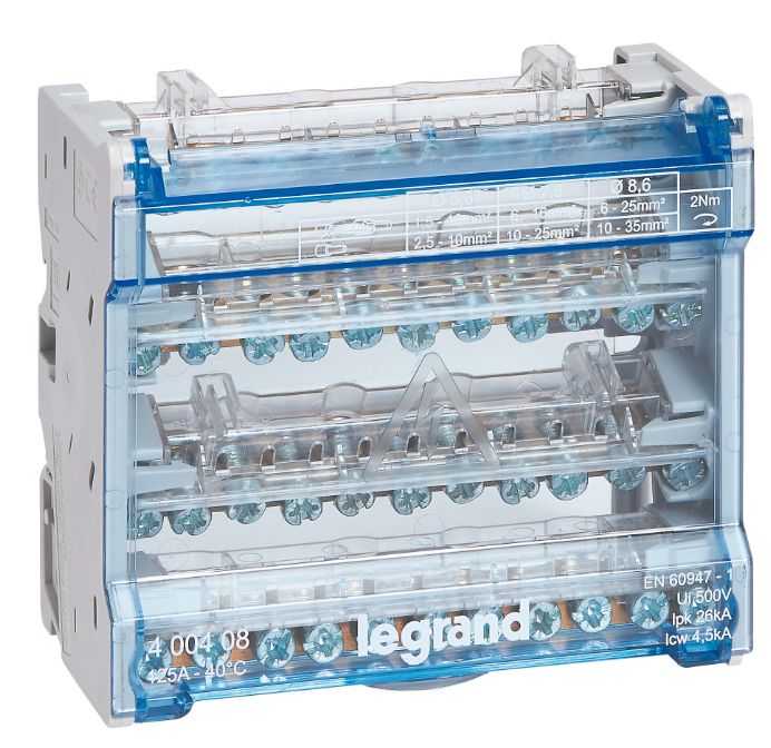 Legrand 10-Contact Female Interface Module, Screw Terminal Connector