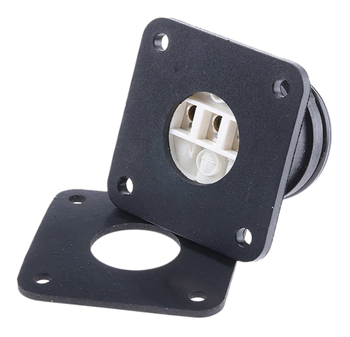 ABB 3 Pole IP68 Rating Panel Mount Male IEC Connector Rated At 16A