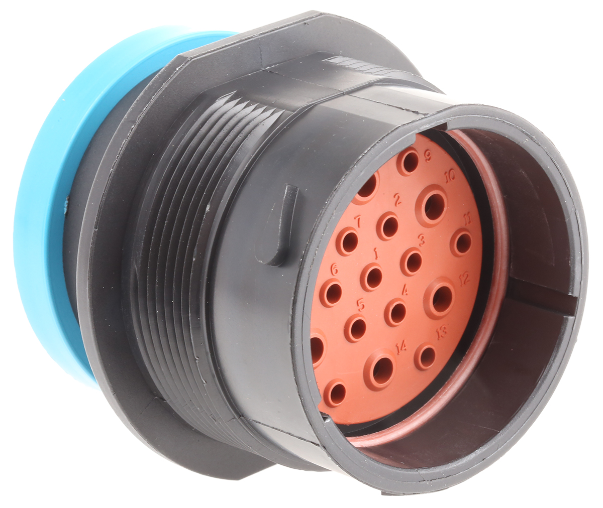 Deutsch Circular Connector, 19 Contacts, Cable, 2.39 mm Connector, Socket, Male, IP67, HD20 Series