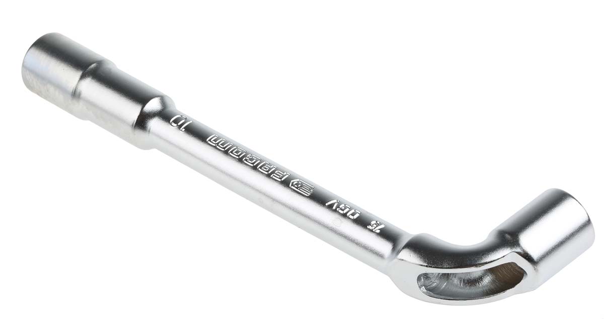 Facom Hex Tubular Box Spanner, 10 mm Tip, 129 mm Overall