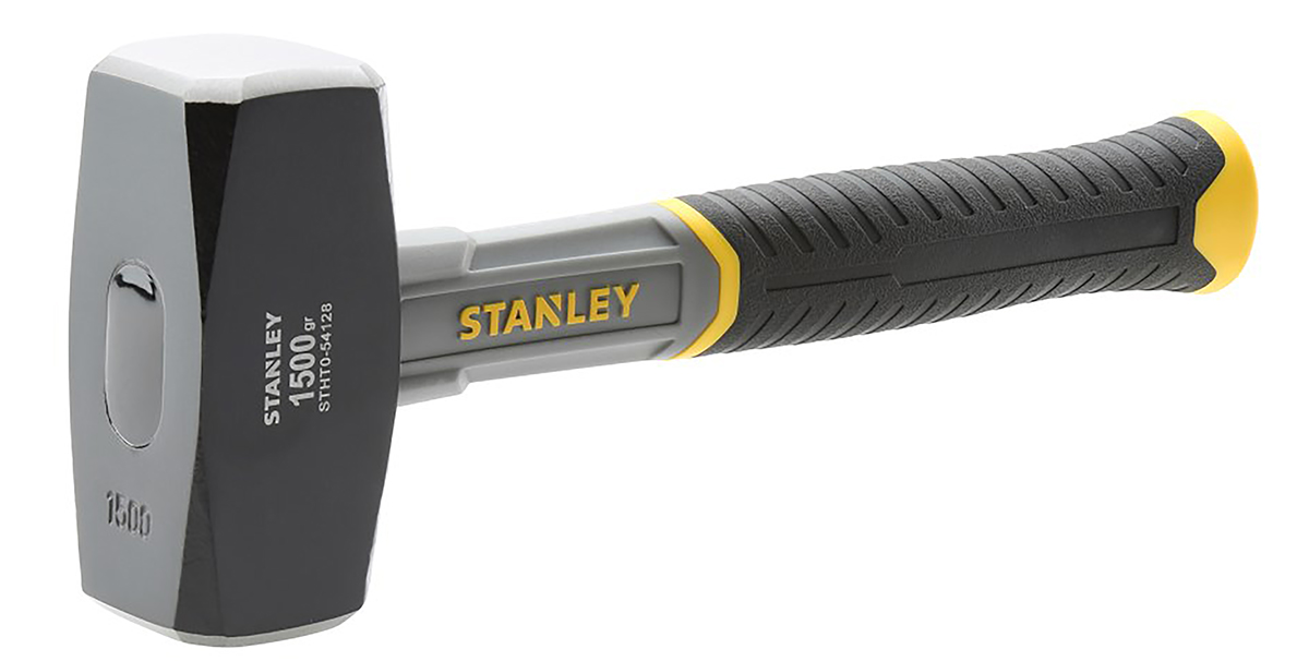 Stanley Steel Lump Hammer with Fibreglass Handle, 2kg