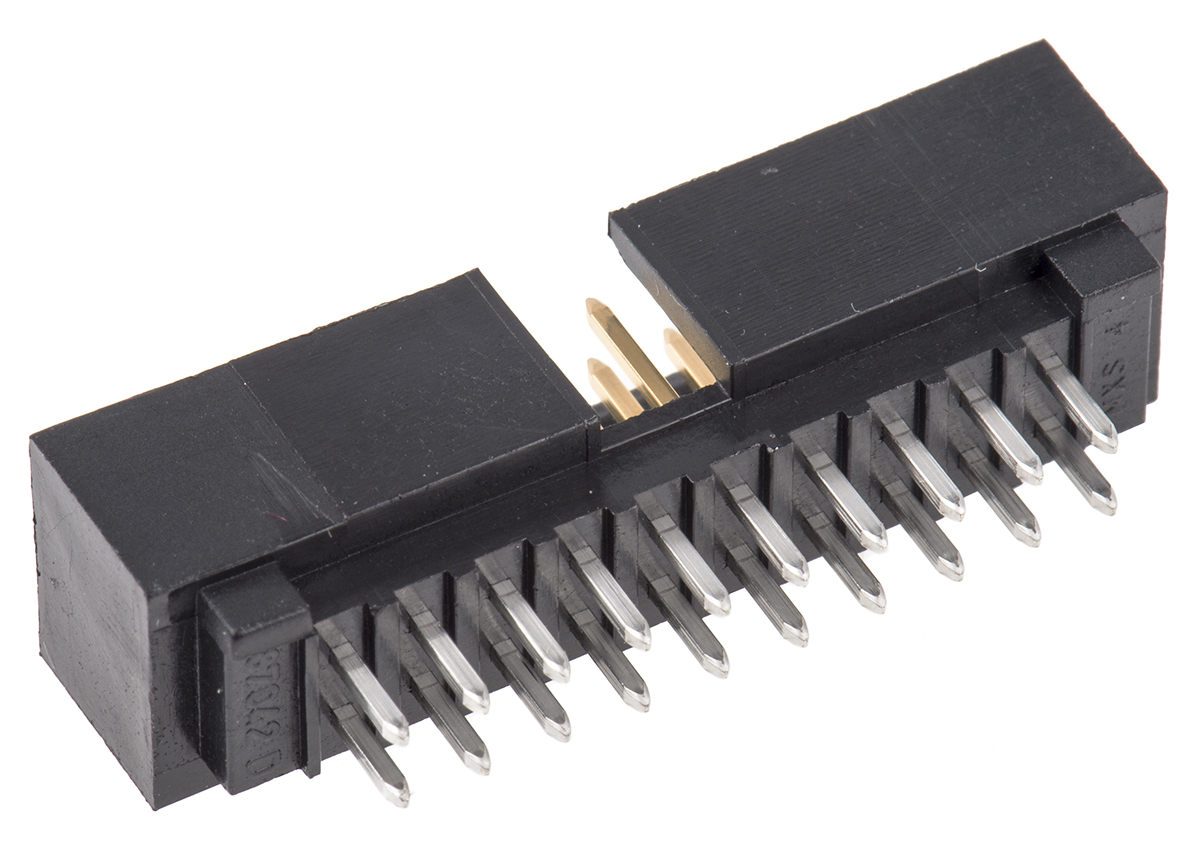 Molex C-Grid Series Straight Through Hole PCB Header, 20 Contact(s), 2.54 mm Pitch, 2 Row, Shrouded