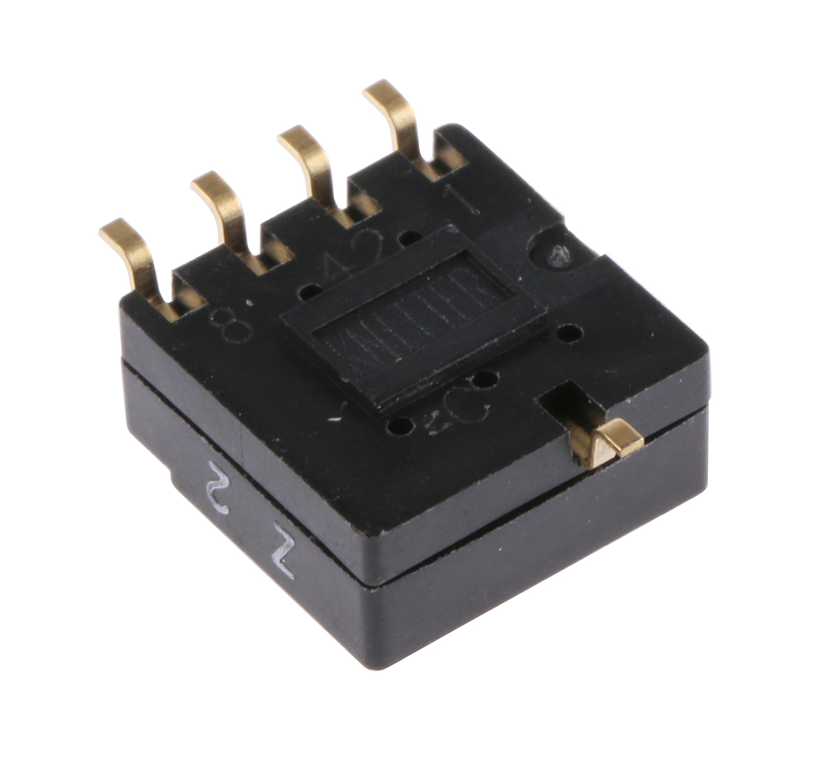 KNITTER-SWITCH 16 Way Surface Mount DIP Switch, Rotary Flush Actuator