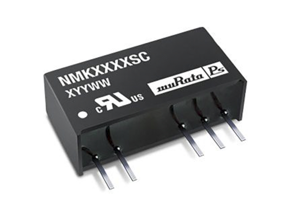 Murata Power Solutions NMK DC-DC Converter, ±15V dc/ ±67mA Output, 10.8 → 13.2 V dc Input, 2W, Through Hole,