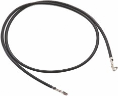 Wurth Elektronik Female WR-WTB to Male WR-WTB Crimped Wire, 150mm, 30AWG, Black