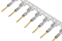 Molex Male Crimp Terminal, Crimp or Compression Termination, 16AWG Min, 14AWG Max