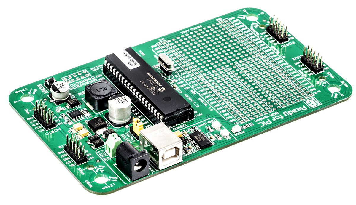 MikroElektronika Ready for PIC MCU Development Board MIKROE-766