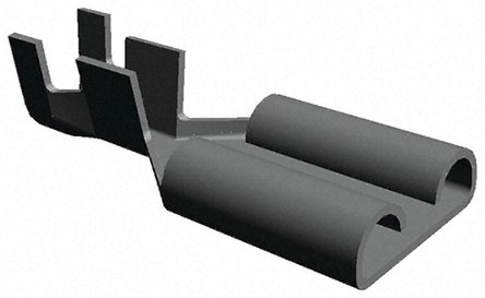 TE Connectivity FASTON .375 Uninsulated Female Spade Connector, Receptacle, 9.53 x 1.19mm Tab Size, 4mm² to 6mm²