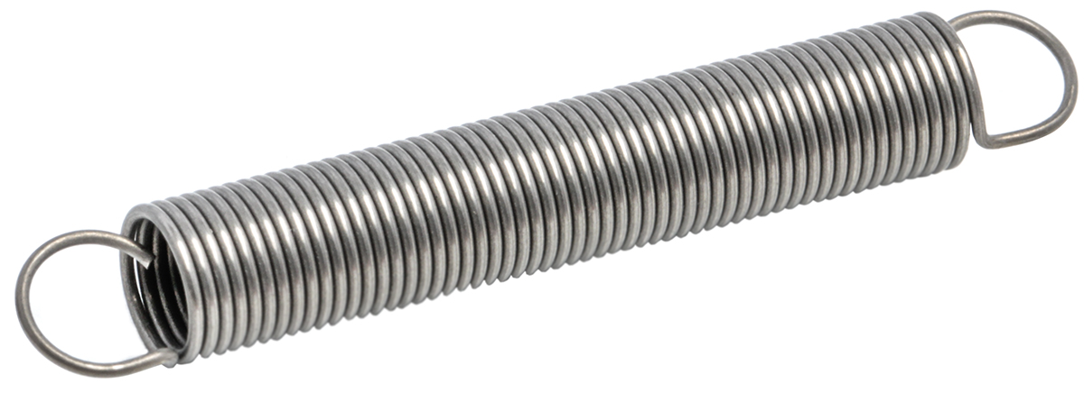 RS PRO Steel Extension Spring, 41.4mm x 6mm