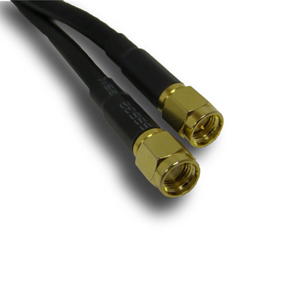 RF Solutions CBA Series Male SMA to Male SMA, 3 m 50 Ω