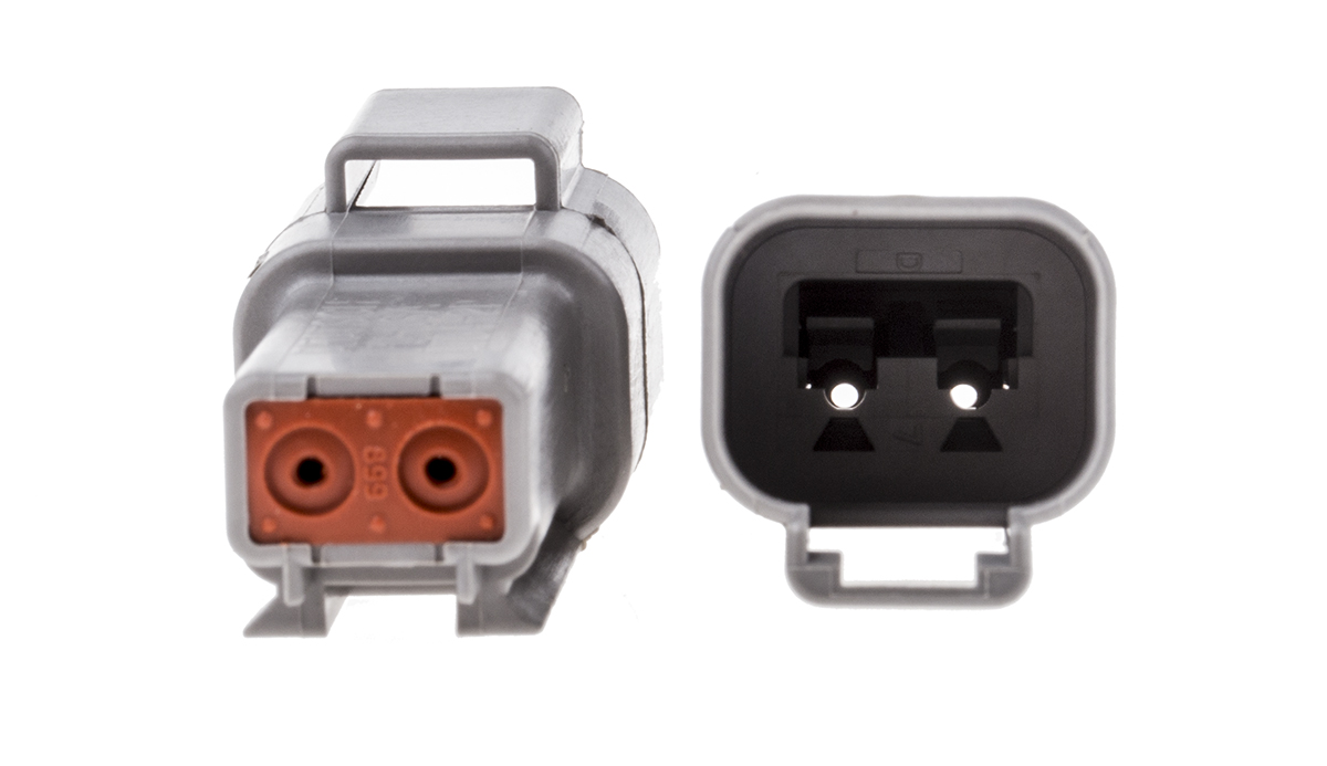 Deutsch, DT Automotive Connector Socket 2 Way DT04-2P