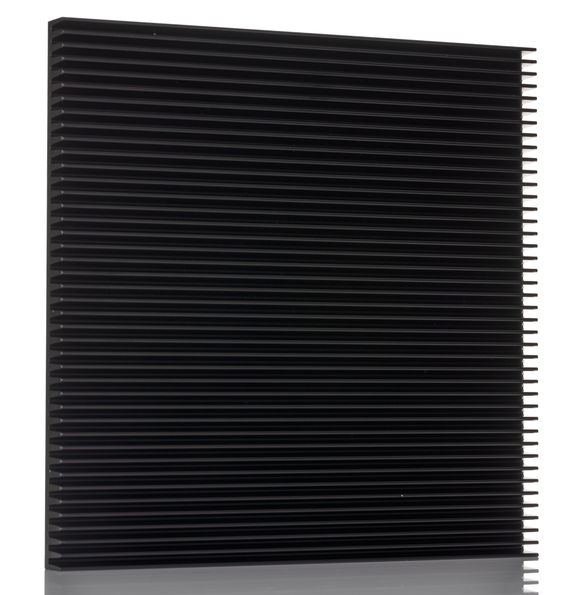 RS PRO Heatsink, Universal Square Alu, 0.23°C/W, 200 x 200 x 15mm, PCB Mount
