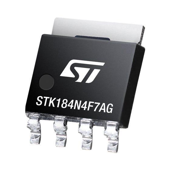 STMicroelectronics STripFETTM F7 Type N-Channel MOSFET, 100 A, 40 V Enhancement, 4-Pin ECOPACK STK184N4F7AG
