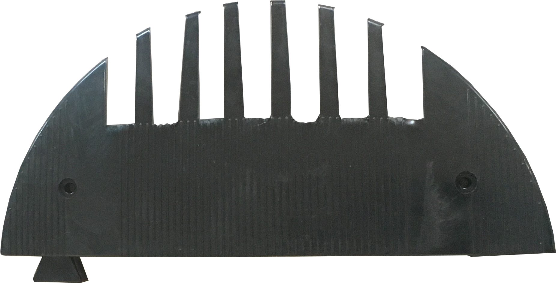 RS PRO 185mm Black Cable Cover in PVC, 2 x 20mm Inside dia.