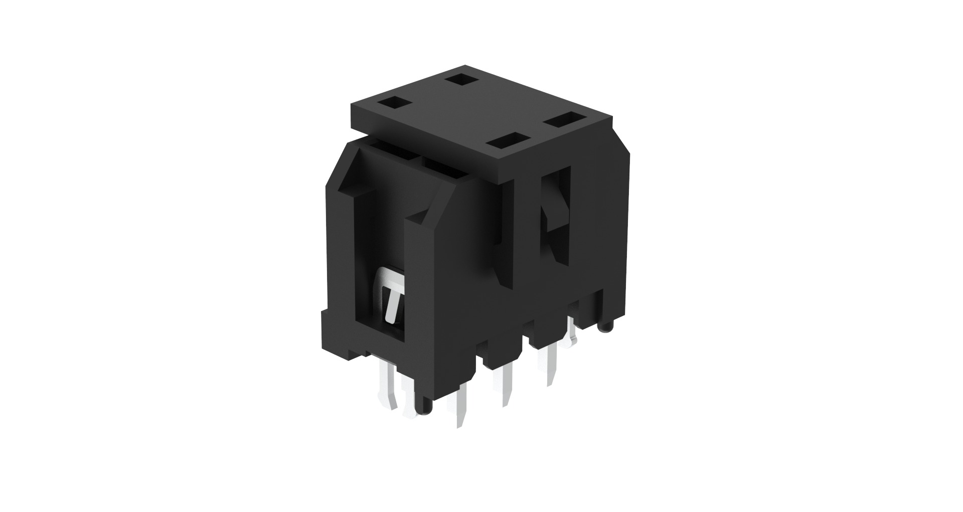 Amphenol Communications Solutions G88MP061028 Series Vertical Through Hole Mount PCB Socket, 6-Contact, 2-Row, 3mm