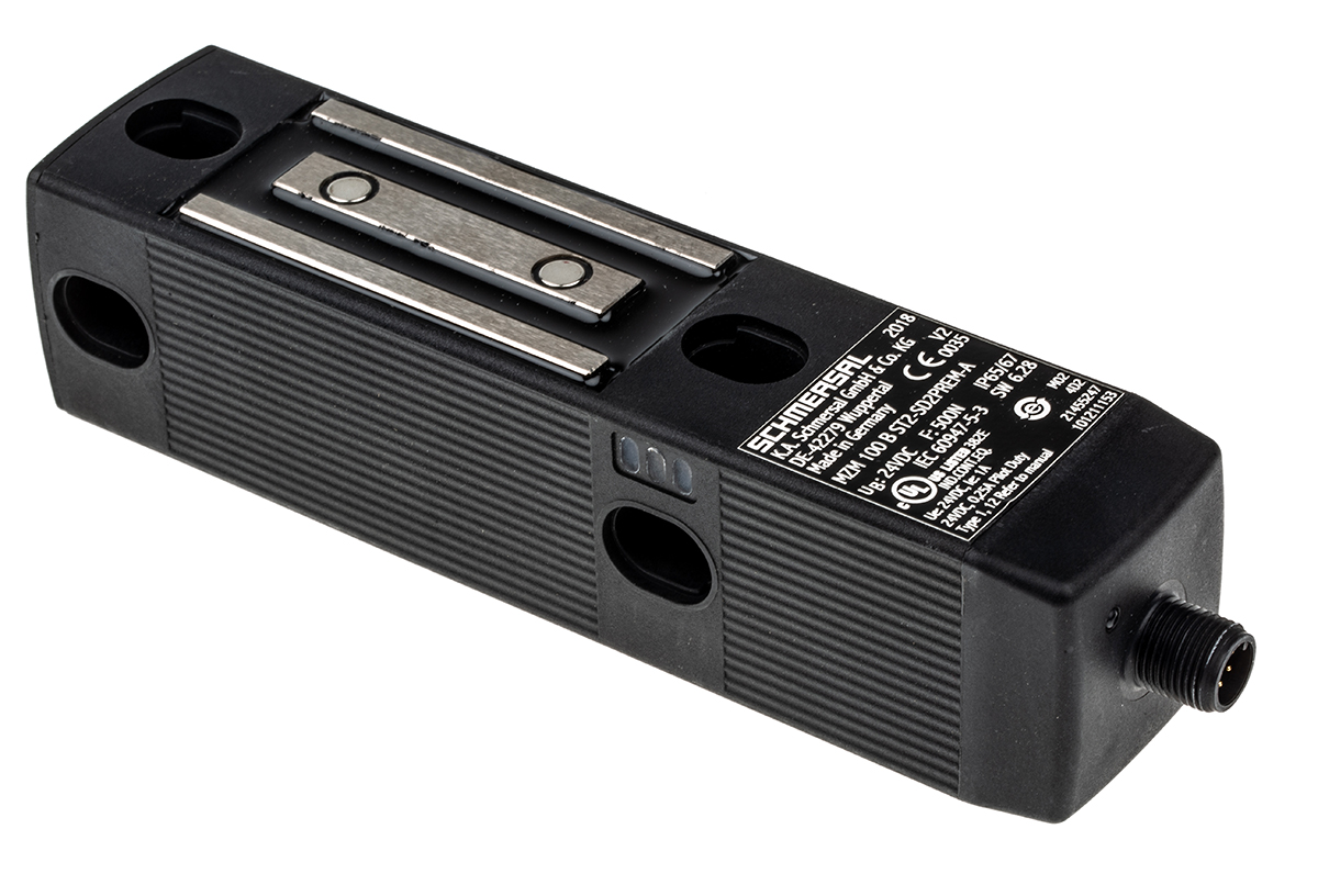 Schmersal MZM 100 B Series Solenoid Interlock Switch, Power to Lock, 24V dc