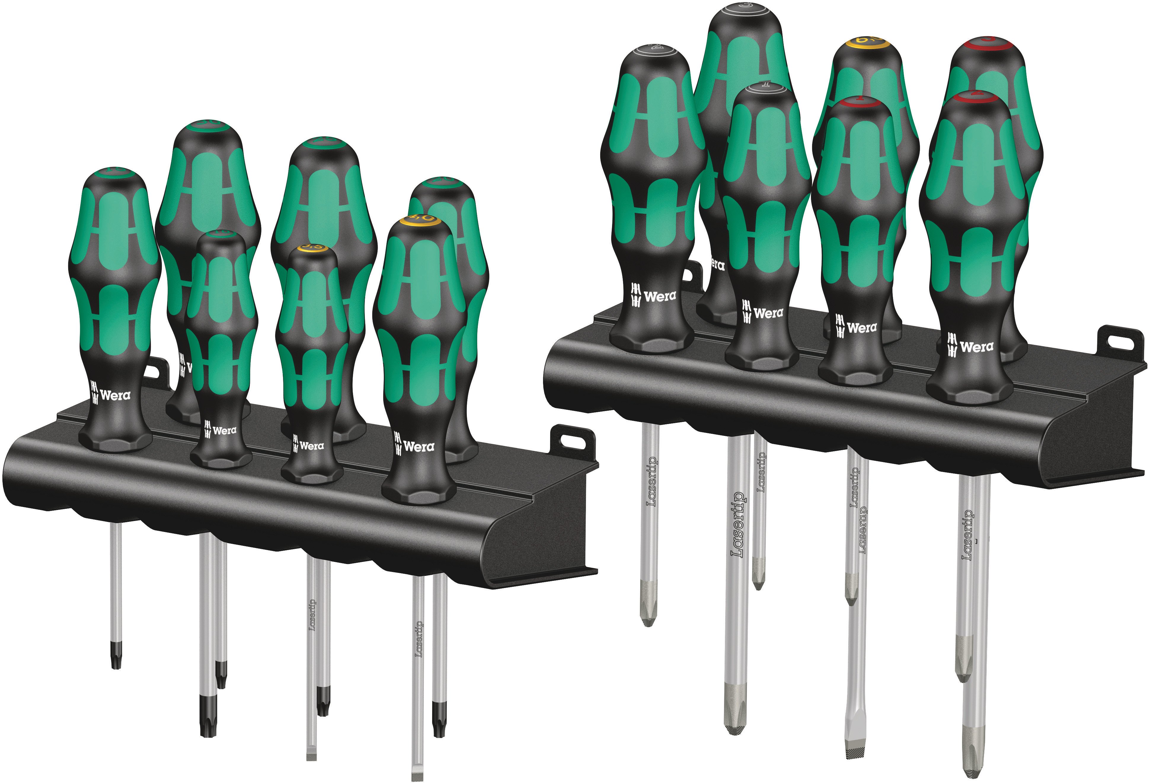 Wera Phillips; Pozidriv; Slotted; Torx Screwdriver Set, 14-Piece