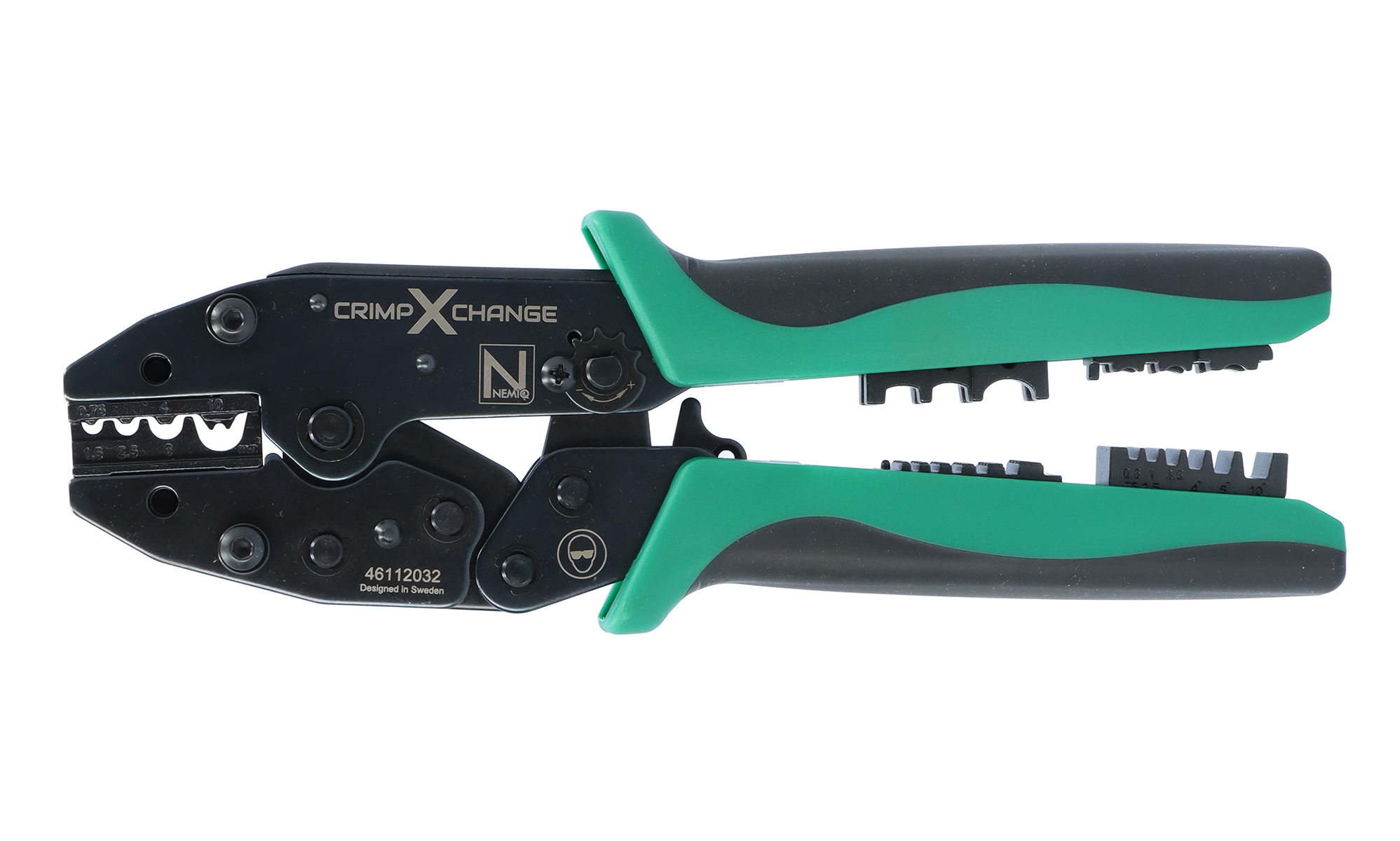 NEMIQ NCX IEUF NCX IEUF Mechanical Ratcheting Crimp Tool for End Sleeves, Insulated Terminals, Uninsulated Copper Tube