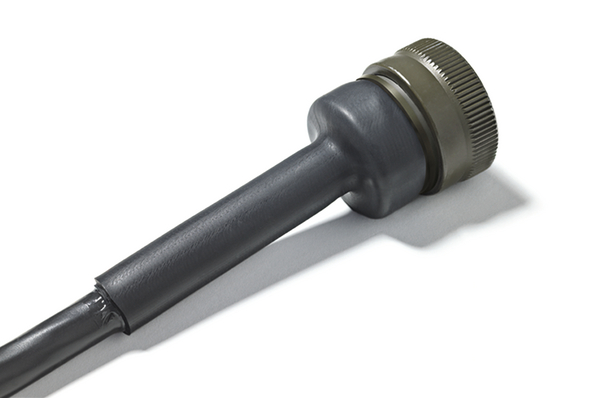 HellermannTyton Adhesive Lined Heat Shrink Tubing, Black 9mm Sleeve Dia. x 150m Length 3:1 Ratio, EPS-300 Series
