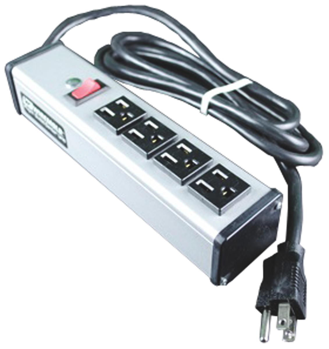 Wiremold 1.8m 4 Socket NEMA 5-15R Extension Lead, 120 V