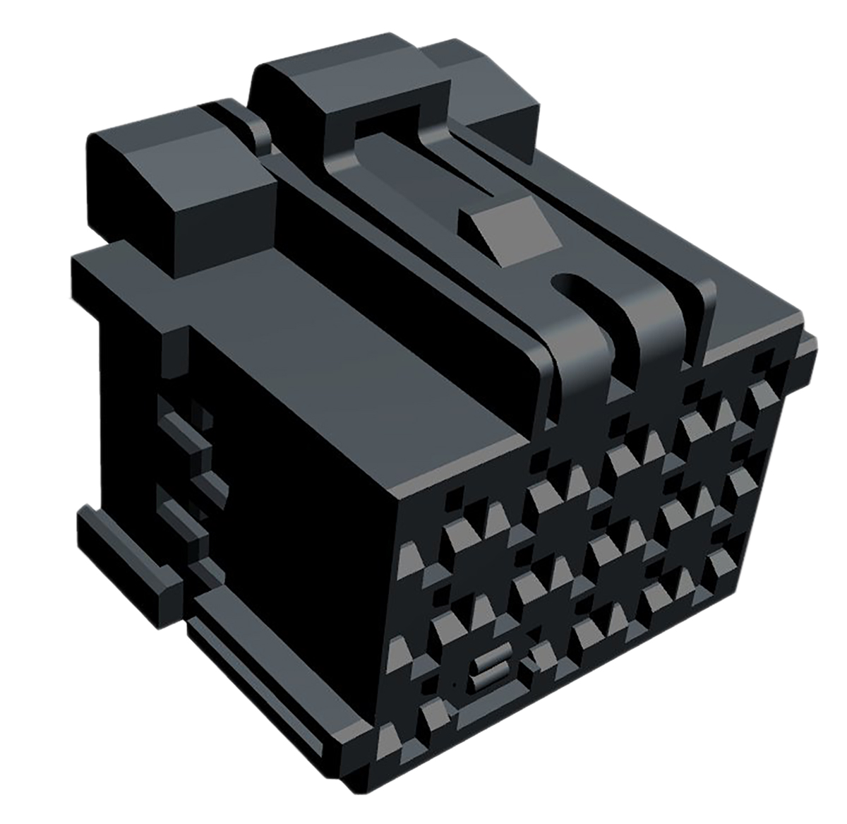 TE Connectivity, Junior Power Timer Automotive Connector Socket Black Plug-In 14 Way 1355206-1