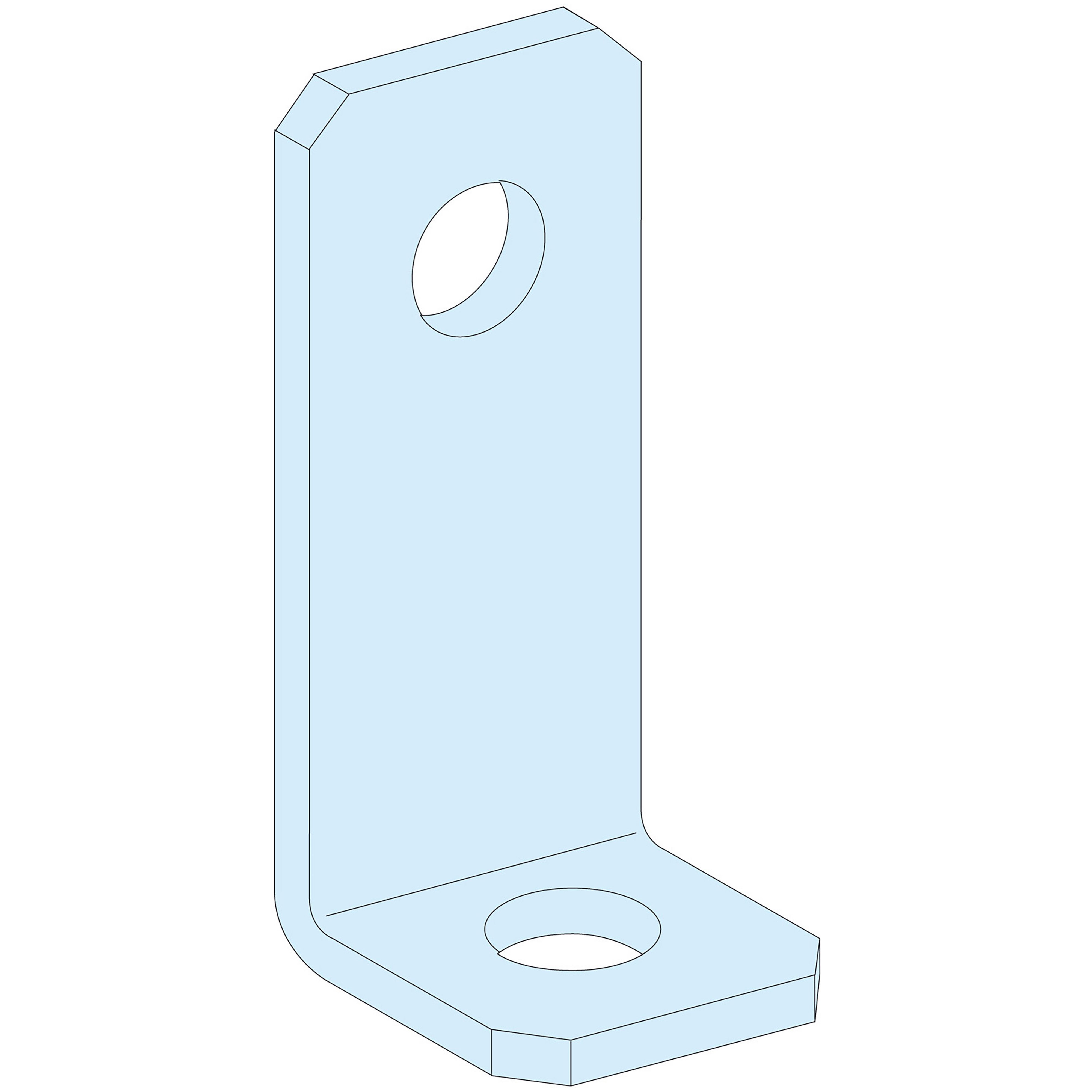 Schneider Electric PrismaSeT PrismaSeT P Series Bracket for Use with PrismaSeT PrismaSeT P Mounting Plate