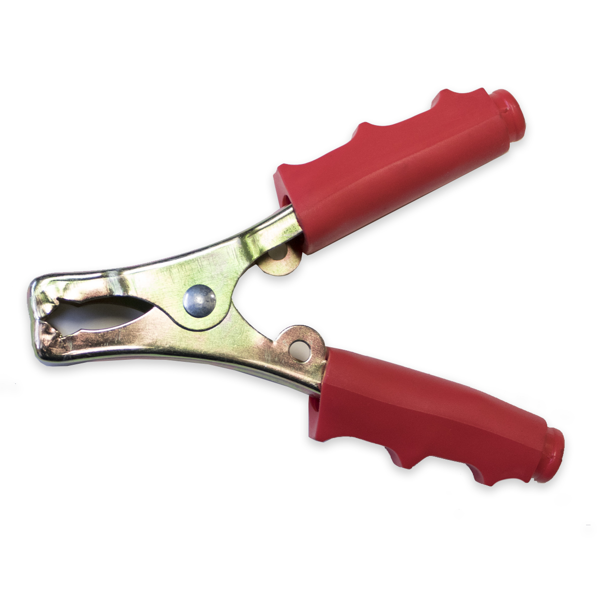 Mueller Electric Crocodile Clip Battery Clip Connection, Dichromate Plated Steel Contact, 60A, Red