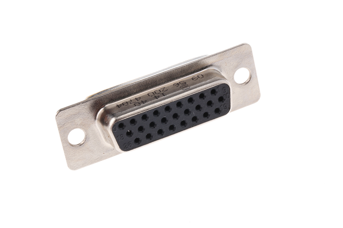 HARTING 26 Way Cable Mount D-sub Connector Socket, 2.29mm Pitch