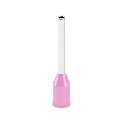 Phoenix Contact Insulated Ferrule, 8mm Pin Length, 0.8mm Pin Diameter, Yellow
