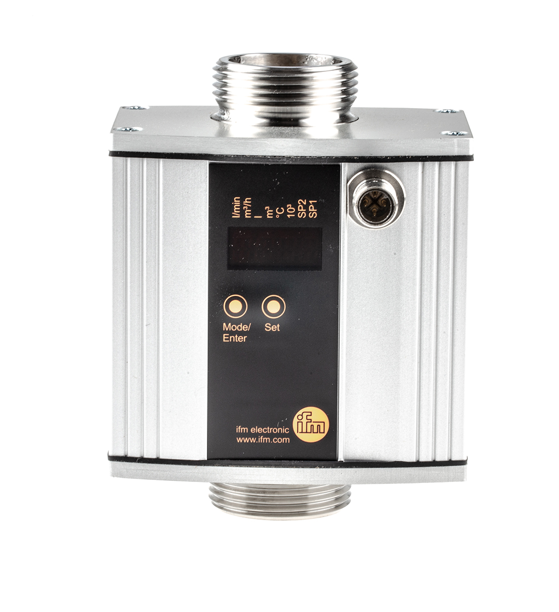 ifm electronic SU Series Ultrasonic Flow Meter for Liquid, 0 L/min Min, 200 L/min Max