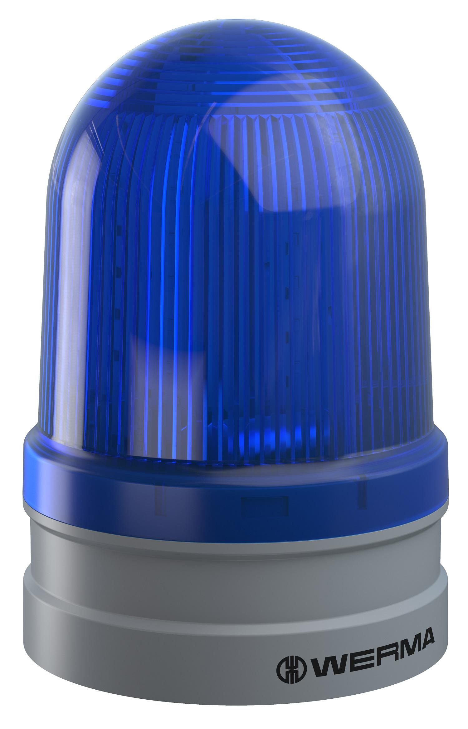 Werma 262 Series Blue Flashing Light Module, 115 → 230 V, Multiple, Xenon Bulb