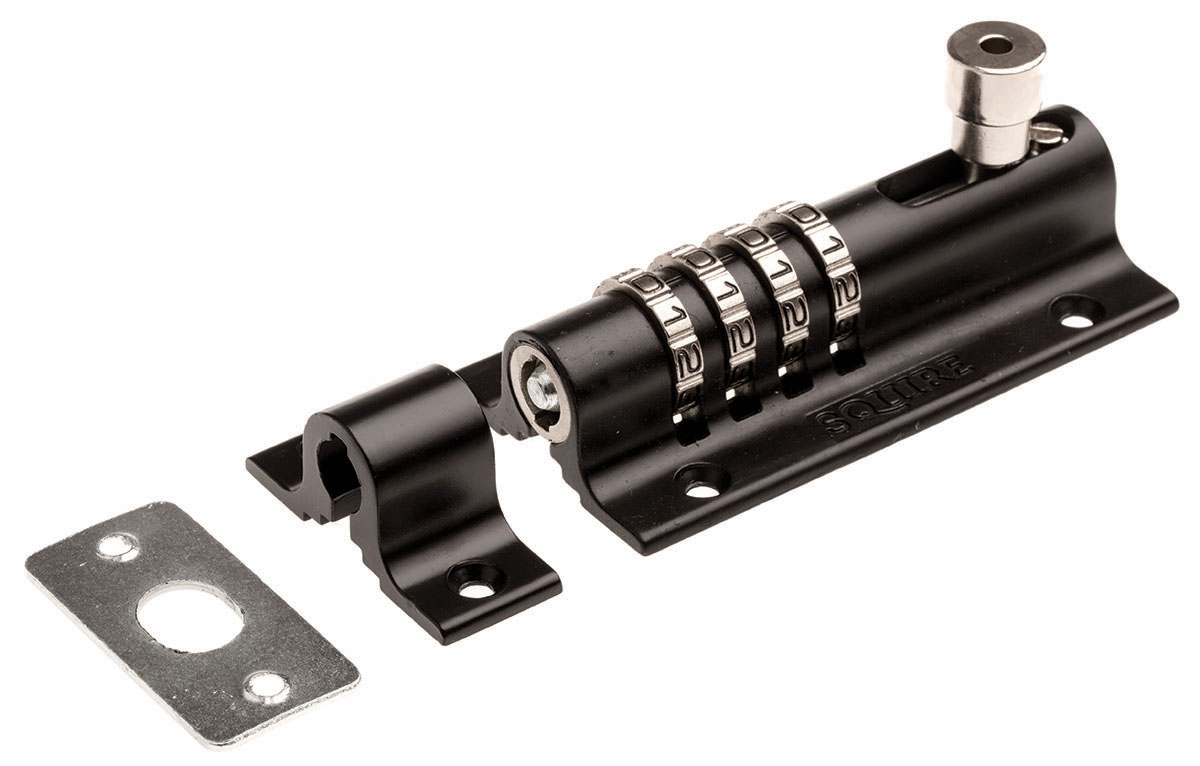 Squire Steel Door Bolt, 120 x 50mm