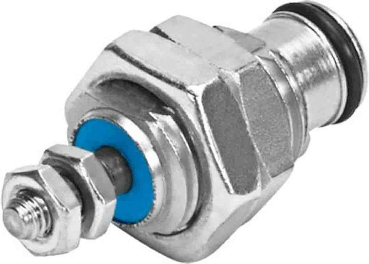 Festo Pneumatic Piston Rod Cylinder - 15040 16 mm Bore, 10 mm EGZ Series, Single Acting Acting