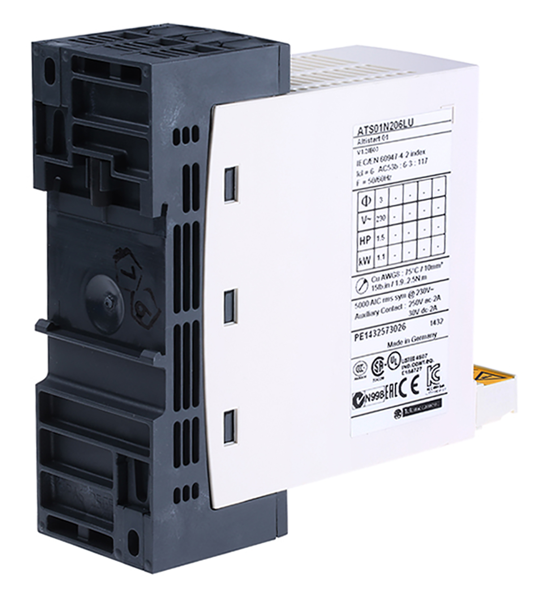 Schneider Electric Soft Starter, , 1.1 kW, 240 V ac, 3 Phase, IP20