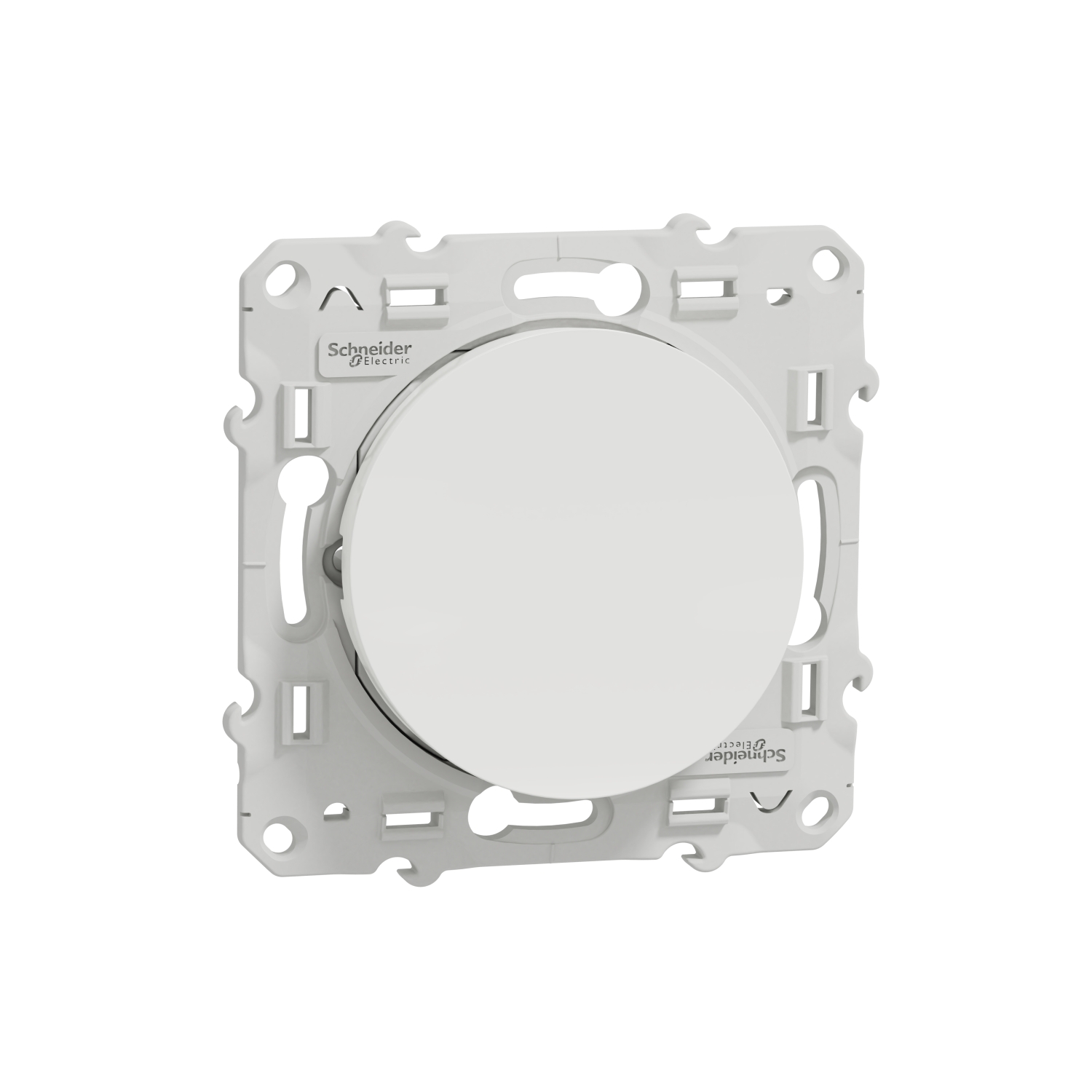 Schneider Electric White Switch Mechanism 10A, Odace Series