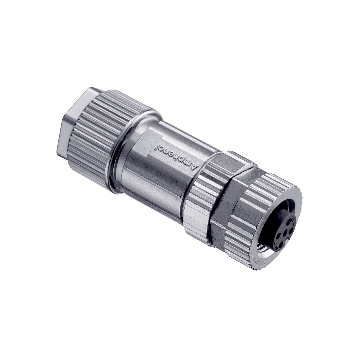 Amphenol Industrial 5 Pole M12 Socket Connector