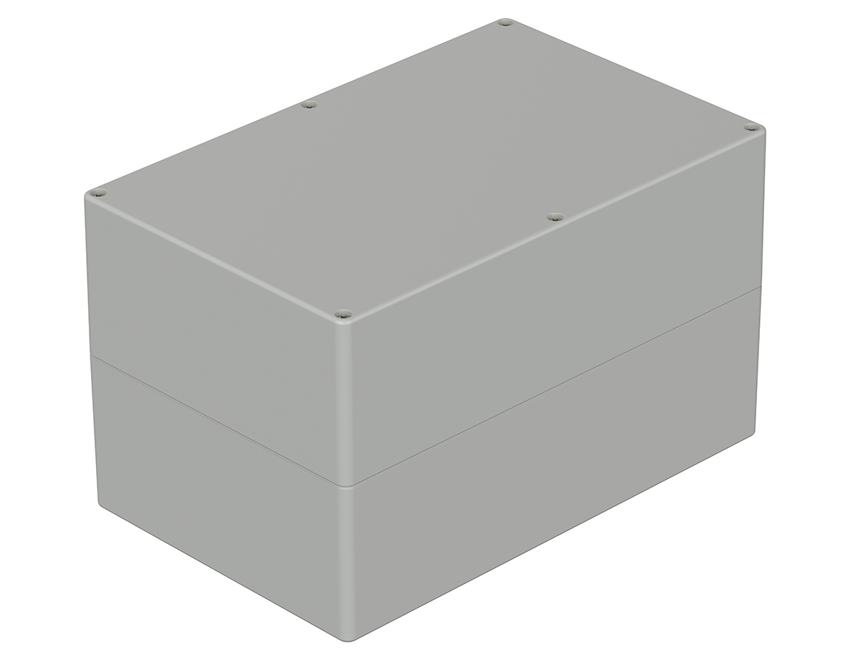 Bopla Euromas Series Light Grey ABS Enclosure, IP66, Light Grey Lid, 250 x 160 x 150mm