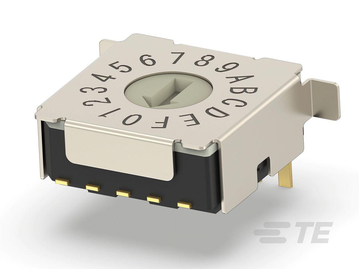 TE Connectivity 16 Way Surface Mount DIP Switch 16P, Screwdriver Actuator